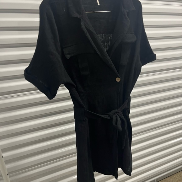 Free People Button Dress - Picture 4 of 5